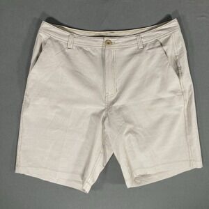 Ascend Mens Shorts 36 Beige Lightweight Hiking Outdoor Above Knee